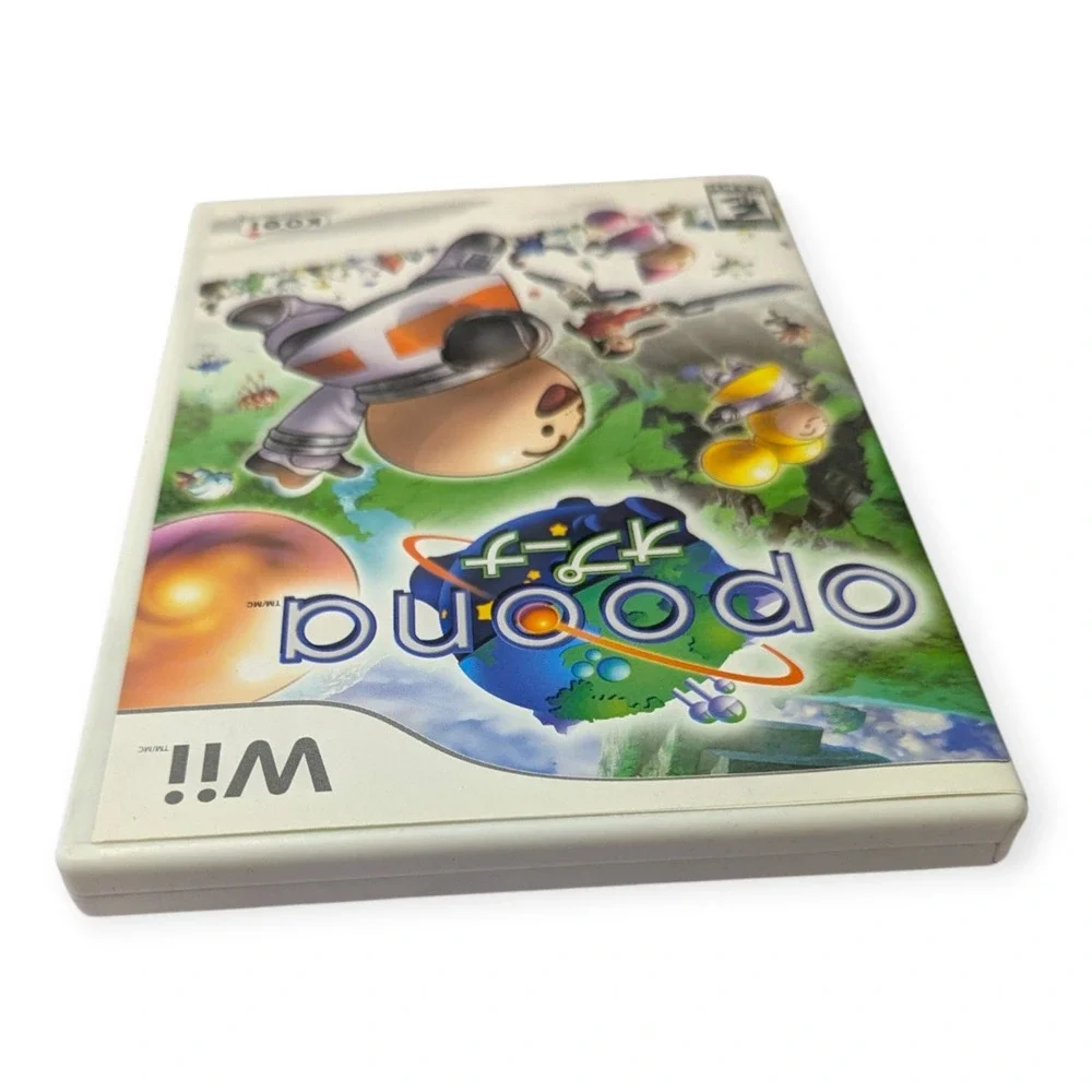 Opoona Nintendo Wii RPG Koei 2008 Complete CIB White Case